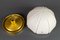 White Glass and Brass Ceiling Light by Peill & Putzler, Image 13