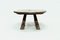 Tavolino da caffè in legno di quercia massiccio, Francia, anni '50, Immagine 8