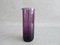 Carafe en Verre Amethyste avec Verres, 1960s, Set de 7 2