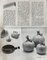 Italienisches Vintage Keramik Trinkset von Giancarlo Scapin, 1978, 7er Set 12