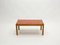 Oak & Red Ceramic Coffee Table, 1960s, Image 2