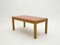 Oak & Red Ceramic Coffee Table, 1960s 4