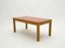 Oak & Red Ceramic Coffee Table, 1960s, Image 4