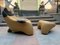 Marc Sadler - Chair and Ottoman - Poggiapiedé Model Hal - 1997 From Cassina, Set of 2 3