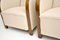 Swedish Art Deco Satin Birch Armchairs , Set of 2 9