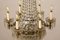 Lámpara de araña estilo imperial vintage de cristal, Imagen 7