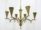 Art Deco Brass Chandelier by Dagobert Peche, 1920s 1