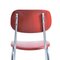 Mid-Century Czech Red Leather & Chrome Chair from Kovona, 1960s, Image 5