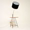 Lampe de Bureau Vintage en Noyer et Acier, 1950s 2