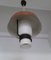 Lampada da soffitto vintage con paralume bianco opaco, anni '70, Immagine 4