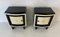 20th Century Art Deco Parchment Bedside Tables, 1930s, Set of 2, Image 2