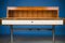 Mid-Century Rosewood and Chrome Desk, 1960s, Image 5