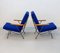 Tubular Steel & Cherry Armchairs, 1950s, Set of 2, Image 8