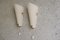 Mid-Century Acrylic and Brass Sconces, Set of 2 1