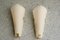Mid-Century Acrylic and Brass Sconces, Set of 2 3