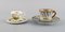 Porcelain Mocha Cups from Limoges, France and Royal Doulton, England, Set of 6 7
