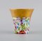 Tableware & Vase Set in Hand-Painted Porcelain from Limoges, France, Set of 5 5