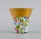 Tableware & Vase Set in Hand-Painted Porcelain from Limoges, France, Set of 5 6