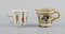 Tableware & Vase Set in Hand-Painted Porcelain from Limoges, France, Set of 5, Image 4