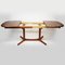 Oval Teak Extendable Dining Table from Dyrlund, 1960s 6
