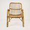 Armlehnstuhl aus Bambus, 1960er 1