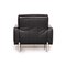 Vintage Black Leather AK 644 Armchair by Rolf Benz 7