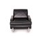 Vintage Black Leather AK 644 Armchair by Rolf Benz 5