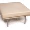 Sgabello vintage beige di pelle di Walter Knoll, Immagine 3