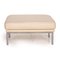 Sgabello vintage beige di pelle di Walter Knoll, Immagine 10