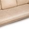 Vintage Beiges Leder 3-Sitzer Sofa von Walter Knoll 4