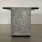 Italian Granite, Lacquered Wood & Leather Desk, 1980s 14