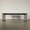 Italian Granite, Lacquered Wood & Leather Desk, 1980s 13