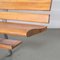 Vintage Solid Hardwood Church Bench / Pew 12