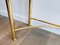 French Gilt Metal Console, 1970s 6