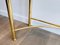 French Gilt Metal Console, 1970s, Image 6