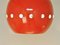 Lámpara colgante roja de Goffredo Reggiani para Artimeta, Imagen 3