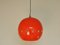 Red Hanging Lamp by Goffredo Reggiani for Artimeta 1