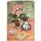 Table Garnished for Tea With a Bouquet of Flowers, Painting, Image 1