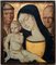 Jungfrau Maria mit St. Stephen und St. Bernardino, Tempera von einem Foreseur aus Siena, 1850er 1