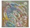 Composición floral desconocida, pintura al óleo sobre lienzo de yute, finales del siglo XX, Imagen 1