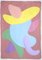 Abstract Figure Painting, Art Deco Tones, Pink, Purple and Mauve, 2021, Image 1