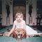 Beauty and the Beast, Slim Aarons, 20th Century, Tiger Rug 1