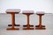 Scandinavian Teak Trundle Coffee Tables, Set of 3, Image 8