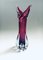 Czech Crystal Art Glass Beak Vase by Jozef Hospodka for Chribska Glassworks, 1950s, Image 4