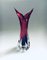 Czech Crystal Art Glass Beak Vase by Jozef Hospodka for Chribska Glassworks, 1950s 1