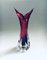 Czech Crystal Art Glass Beak Vase by Jozef Hospodka for Chribska Glassworks, 1950s, Image 1