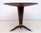 Round Mahogany and Walnut Table by Paolo Buffa for La Permanente Furniture, Italy, 1950s, Image 5