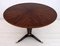 Round Mahogany and Walnut Table by Paolo Buffa for La Permanente Furniture, Italy, 1950s 2