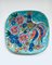 Piatto per caricabatterie in ceramica dipinta a mano di Marjatta Taburet Quimper, Francia, anni '60, Immagine 1