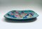 French Hand-Painted Art Pottery Charger Dish by Marjatta Taburet Quimper, 1960s 6